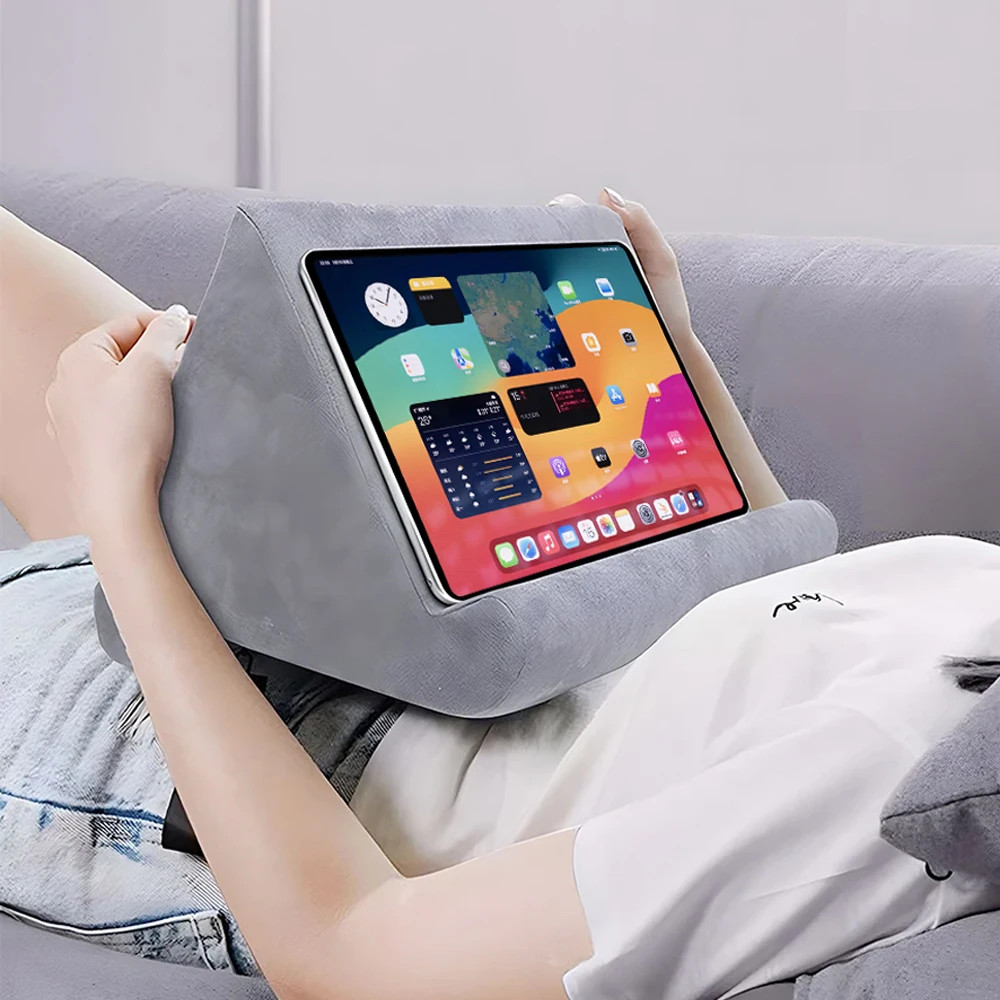 Tablet Pillow Stand Multi Angle Holder Phone iPad Samsung Support