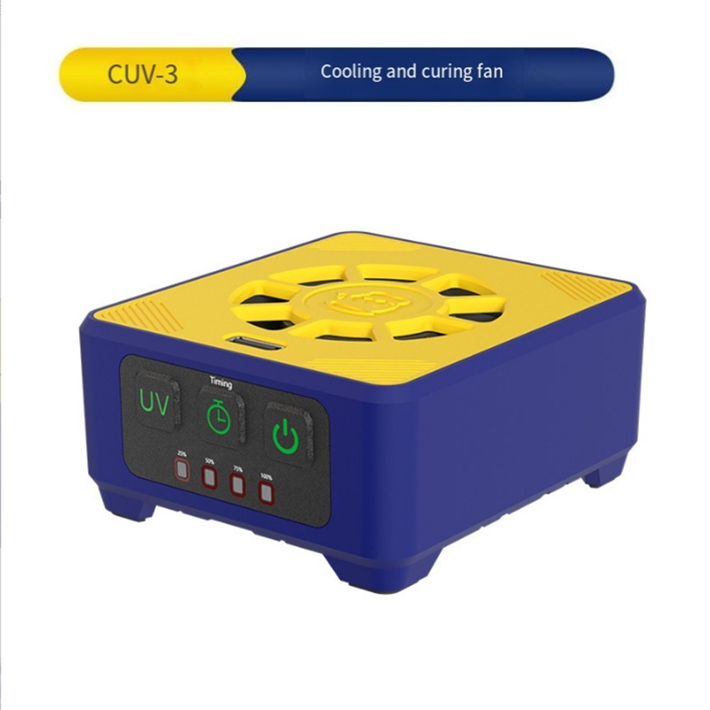 CUV-3 Violent UV Curing Light High-Efficiency Smoke Extractor Fan for Phone5099