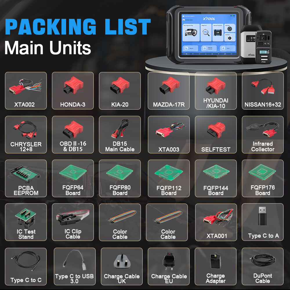 USED XTOOL X100 MAX IMMO Key Programmer Auto Diagnostic Tool Topology Mapping