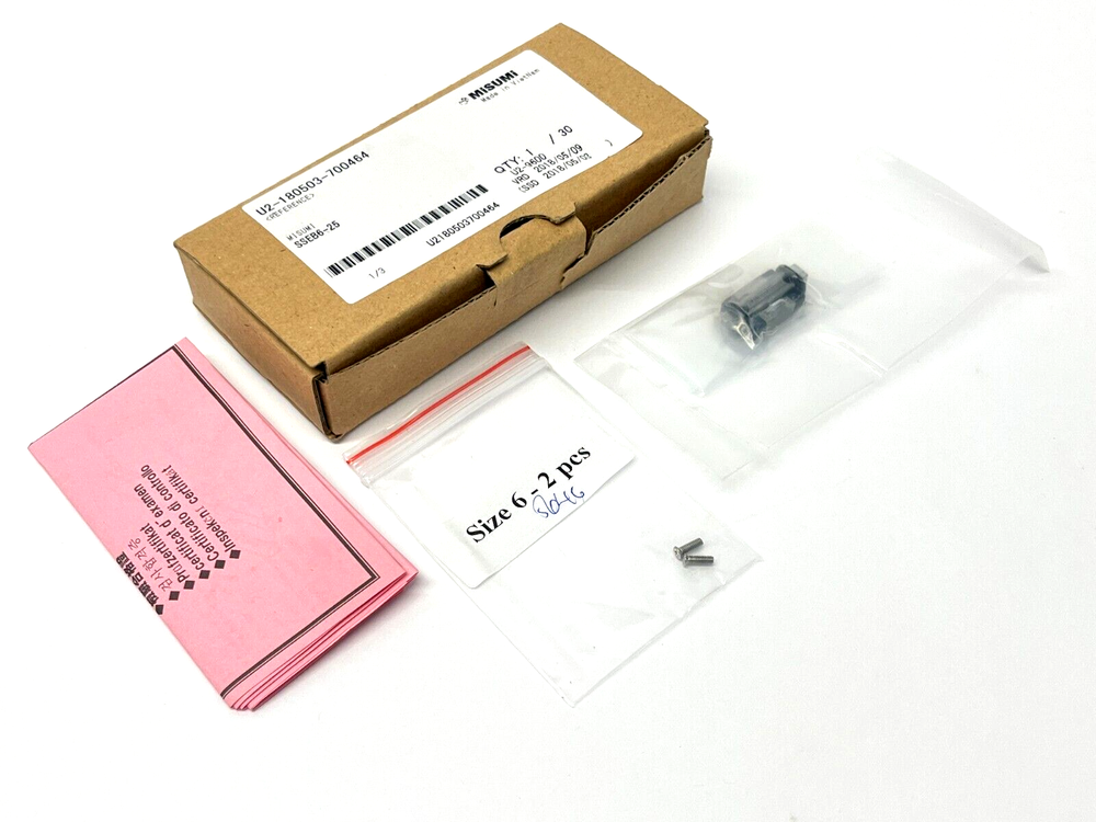 Misumi SSEB6-25 Linear Guide Assembly 25mm Rail