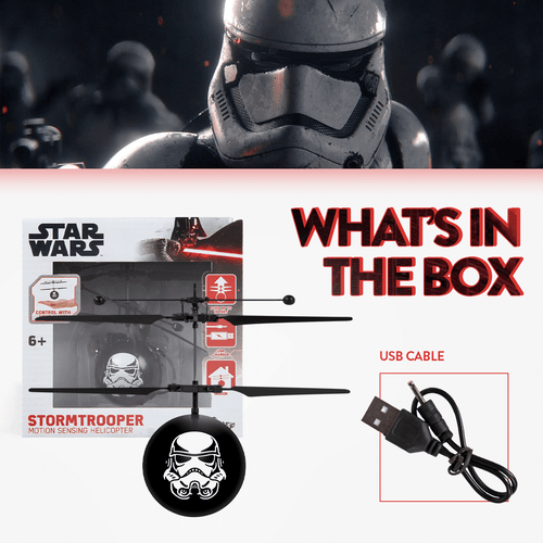 Star Wars Storm Trooper IR UFO Ball Helicopter