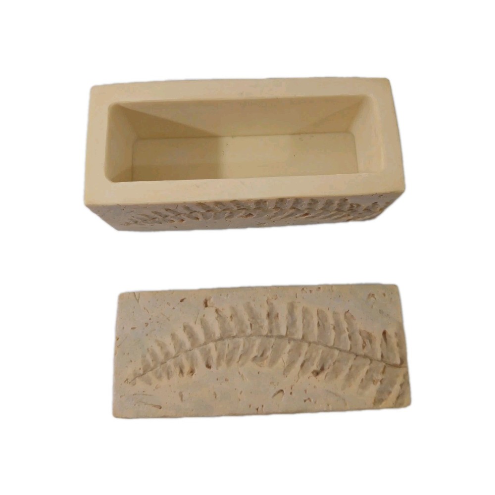 `Vintage 1998 UDC Ceramic Rectangular Trinket Box Collectible`