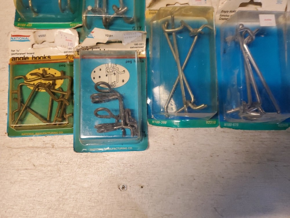 74 peg hooks new In packages