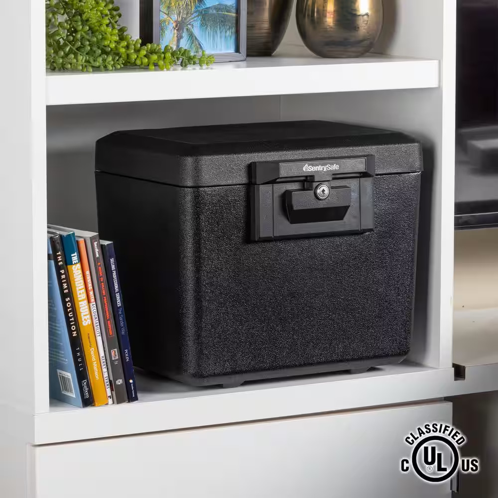 0.61 Cu. Ft. Fireproof Safe File Box