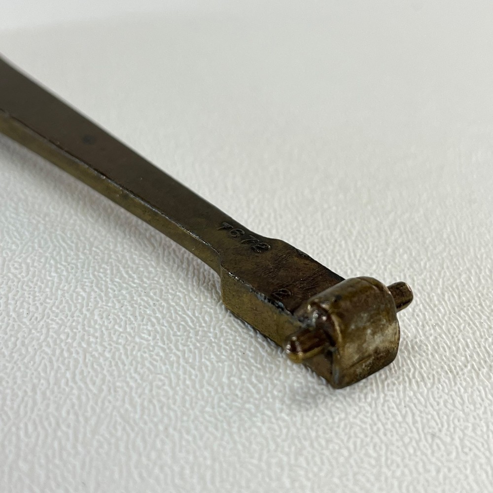 Solid Brass Replacement Door Knocker Strike Bar MidCentury 4.5" Door Hardware