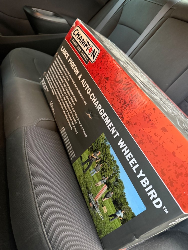 champion automatic clay pigeon launcher