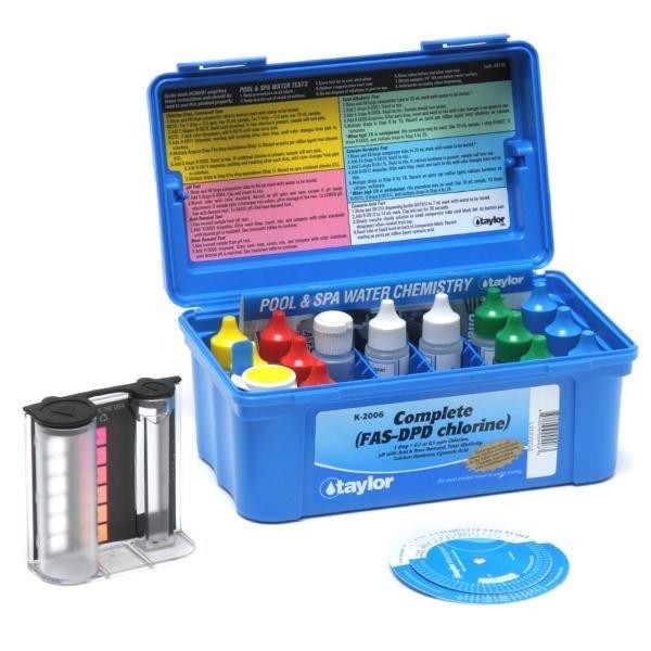 Taylor Technologies Taylor K-2006 Complete Pool Water Test Kit 81329