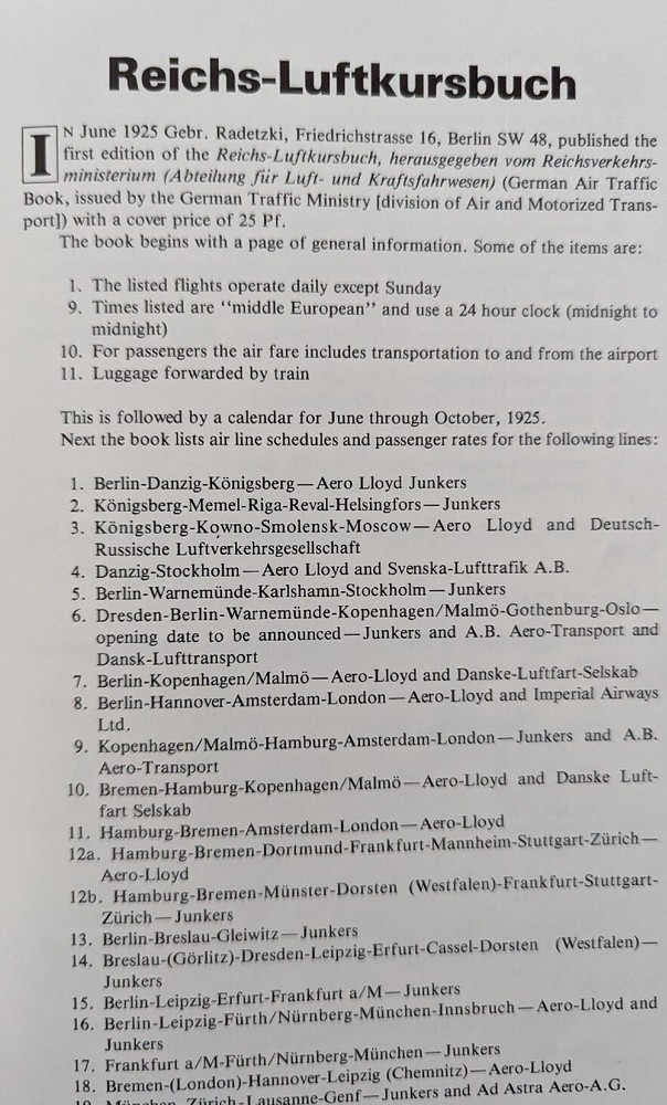 German Postal Specialist Jun 1987 Postwar Postal History Reichs-Lufkursbuch