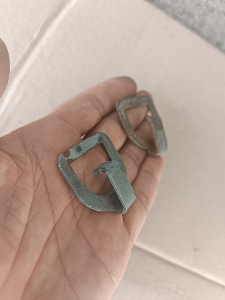 WWII WW2 german original hooks 2pcs.