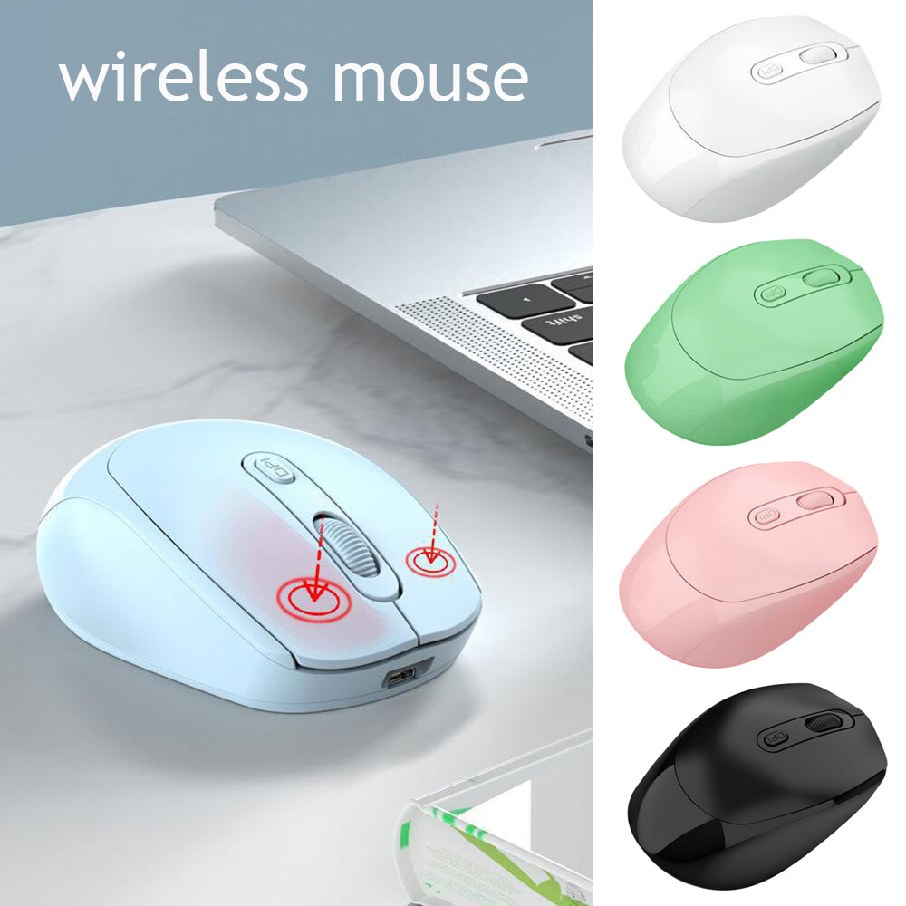 2.4GHz Portable Wireless Optical Mouse Mice USB Receiver For PC Laptop Computer❥