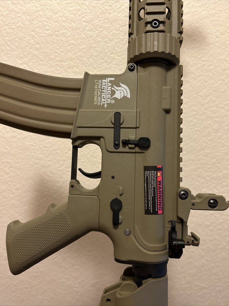 Airsoft gun rifle pistol bundle