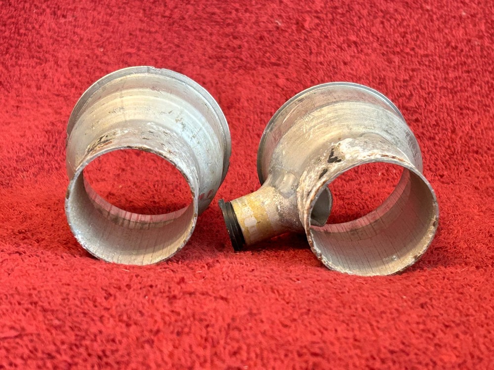 TWO AIRCRAFT AIR VENT ASSEMBLIES