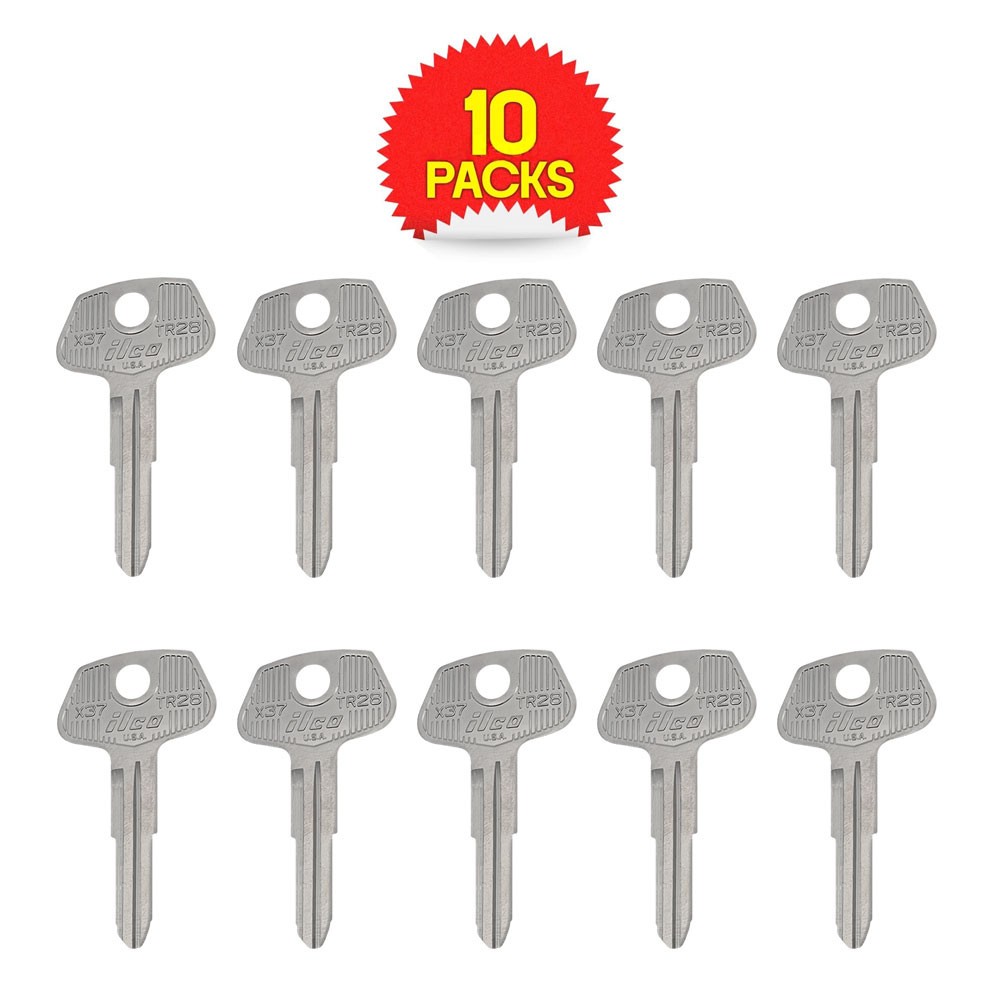 TR28 / X37 Key Blank Nickel