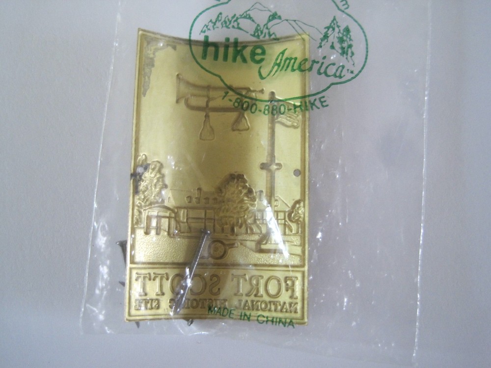 Hiking Stick Medallion Fort Scott New