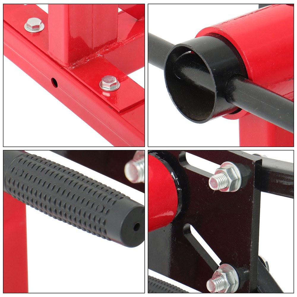 Engine Stand 3/4 Ton 1500 Lbs Rotating Engine Motor Stand w/ 360° Adjustable Red