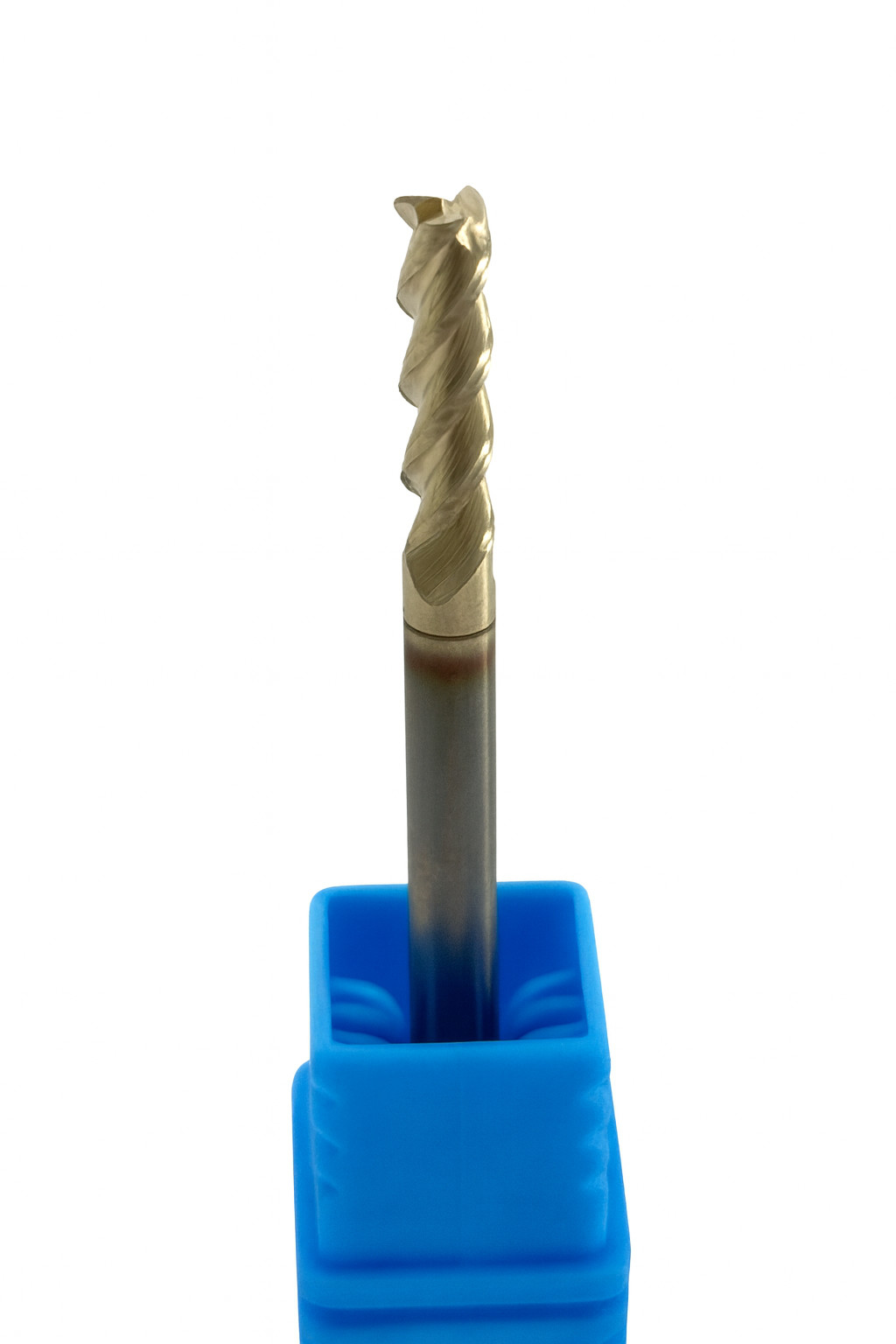 5 pack 1/8" Carbide End Mill 3 Flute ZrN Coated for Aluminum High Performance