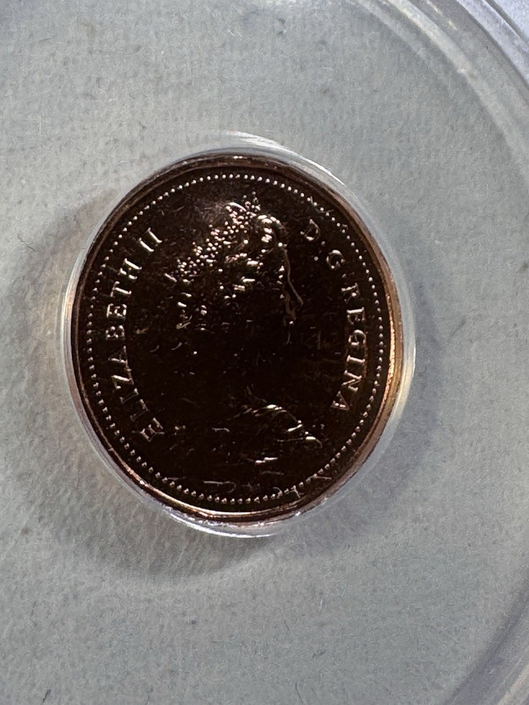 1982 Canada 1 Cent Proof Like Graded MS 67 RD by ANACS