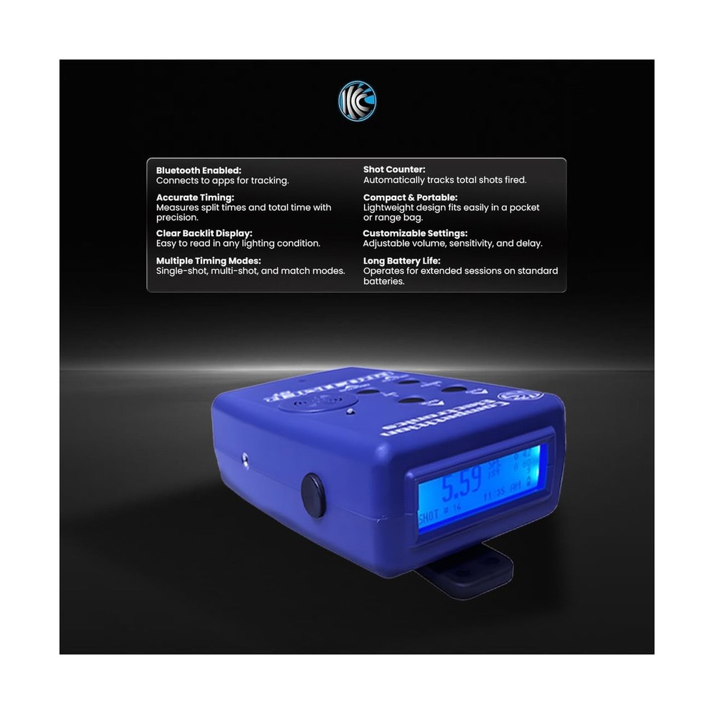 Competition Electronics ProTimerBT Shot Timer Blue, One Size, CEI-4720