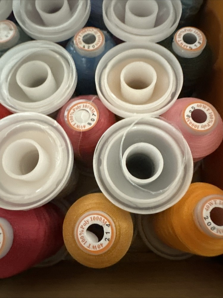 New Bro thread 63 Spools Polyester Machine Embroidery Thread Kit See Details