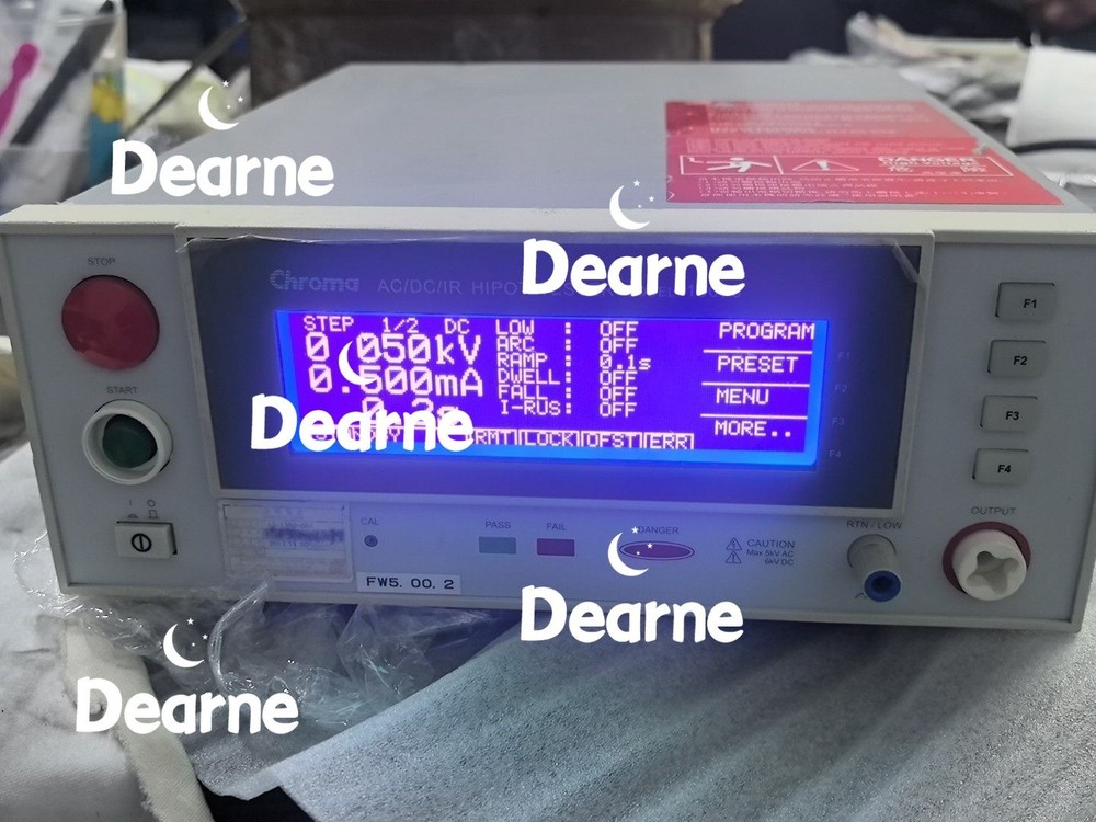 1PC USED Chroma 19073 232 interface FREE SHIPPING