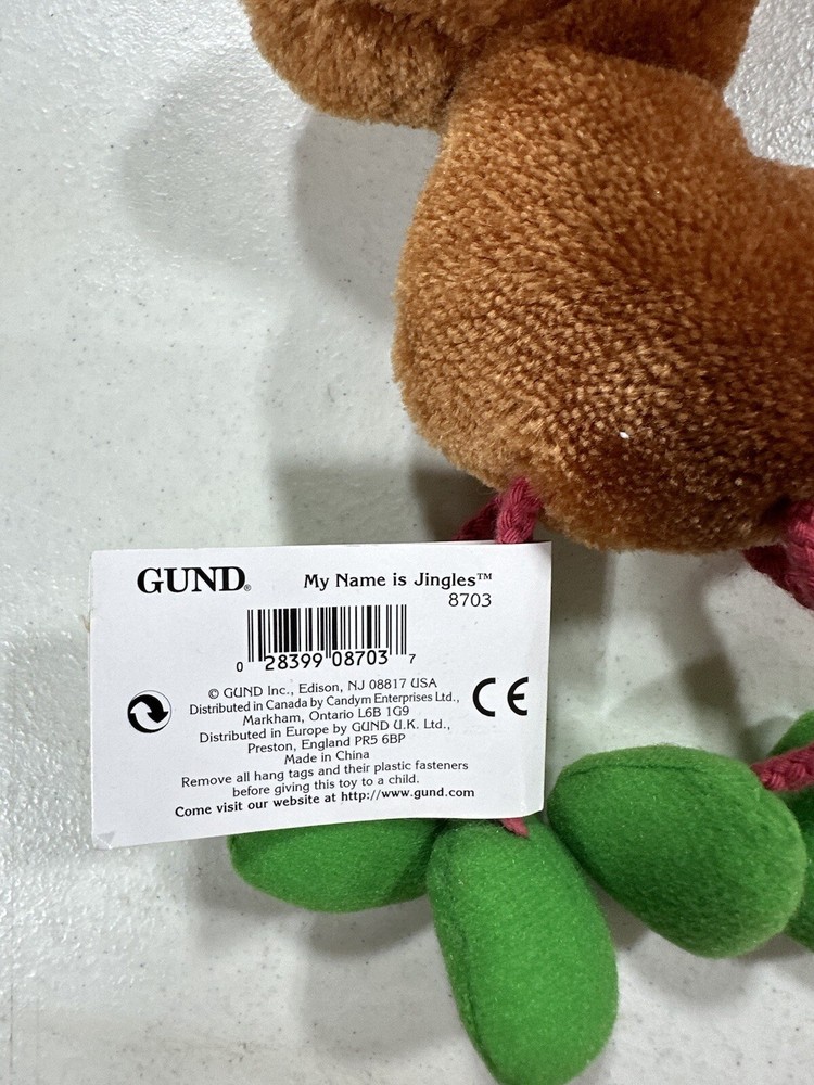 String Beans Gund Jingles New With Tags A30