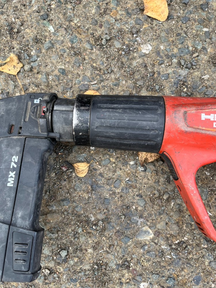 Hilti DX 460 automatic powder actuated + mx 72 fastening tool
