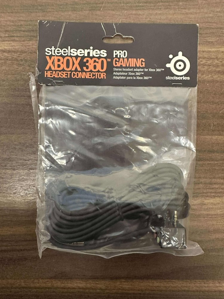 50005 SteelSeries Headset Connector 50005 For Xbox 360 Mint 6E