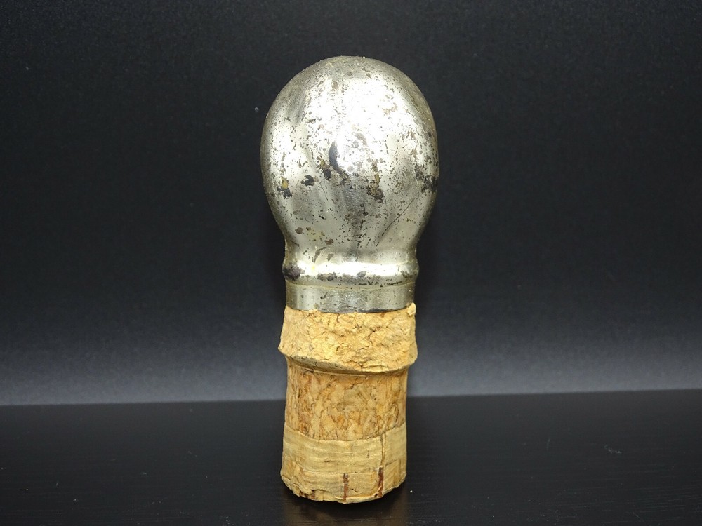 X75⭐⭐ Vintage Wine Stopper Cork Silver Plated ⭐⭐
