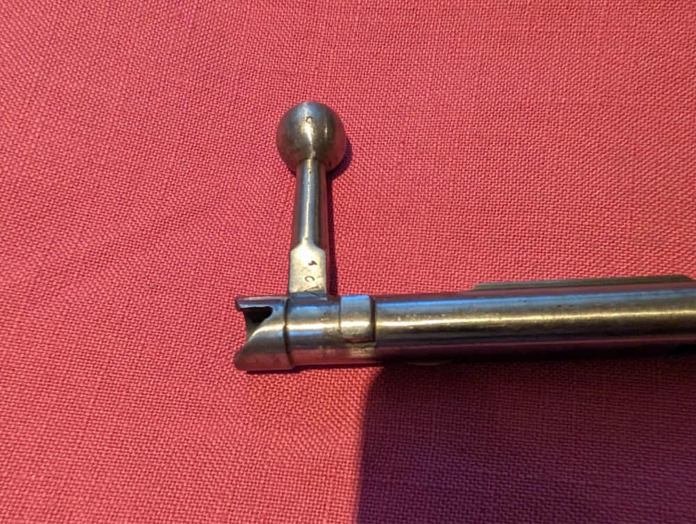Standard Large Ring k98 Mauser Action Rifle Straight Handle Bolt Body NICE!!!
