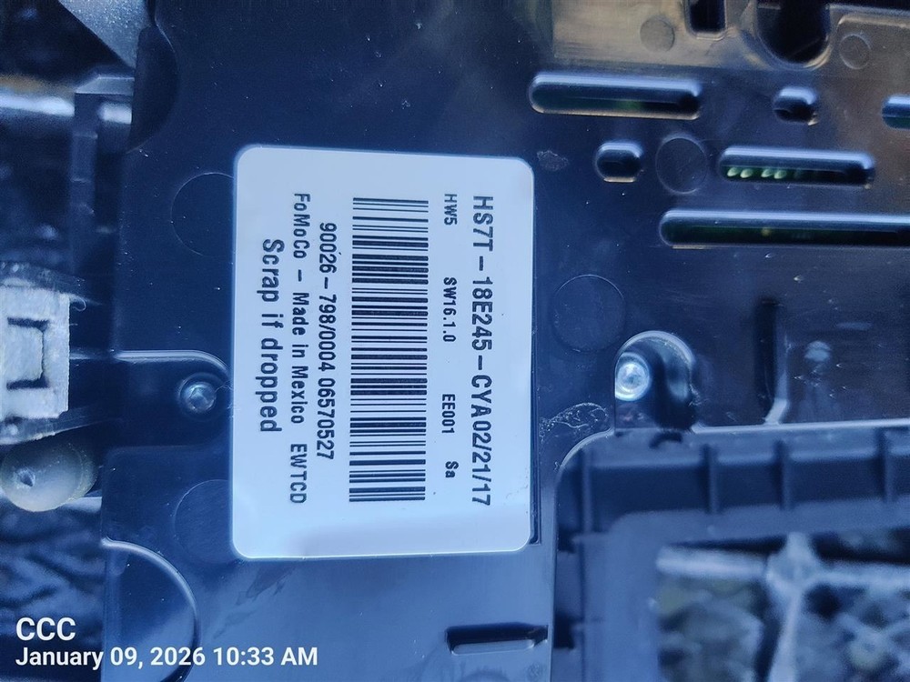 CONTROL PANEL OEM 17-20 FORD FUSION 1YR WRNTY