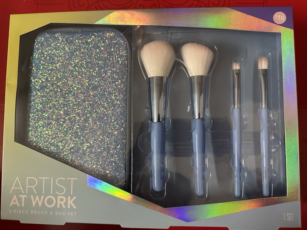Artist At Work 5 PIECE BRUSH & BAG SET