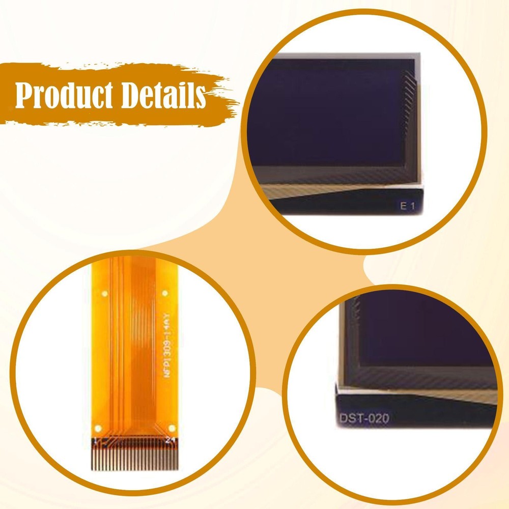 2.23inch OLED Display Screen Module Compact Clear Visibility 12832 LCD Panel