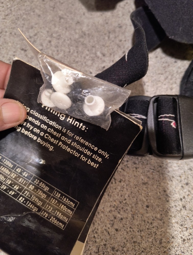 NWT Can Chest Protector V-Vcan Adult Large