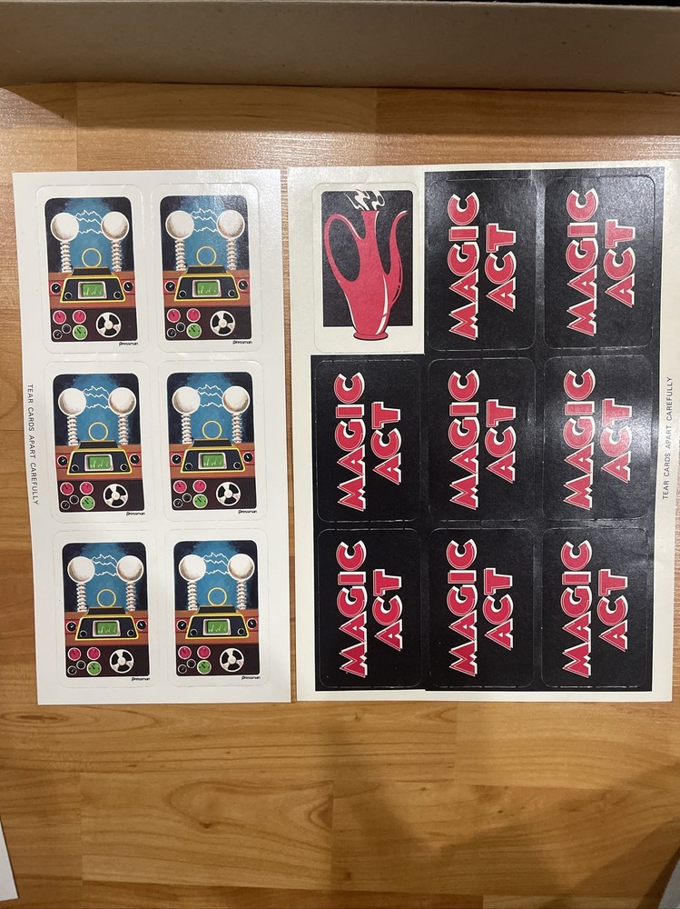 Pressman Magic Act Set #810 Complete Vintage Rare 1994