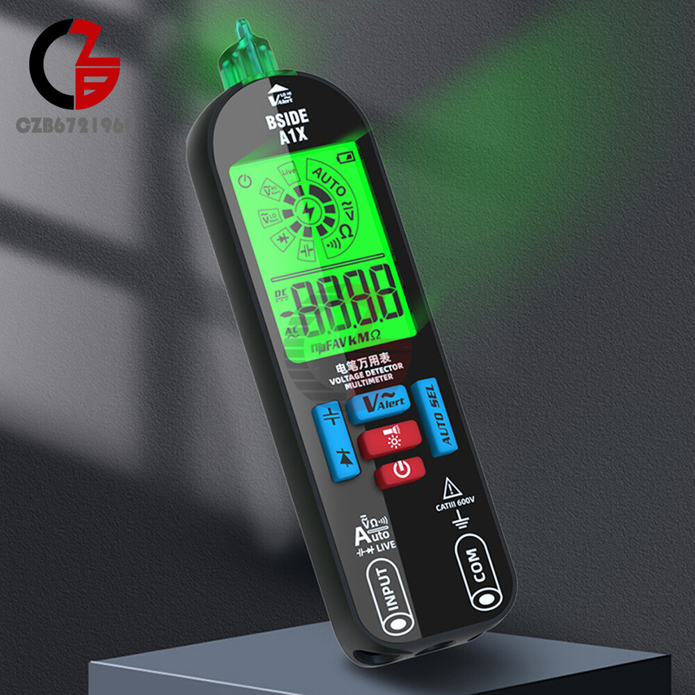 A1X Mini Multimeter LCD Digital Tester Voltage Detector DC/AC Voltage Resistance