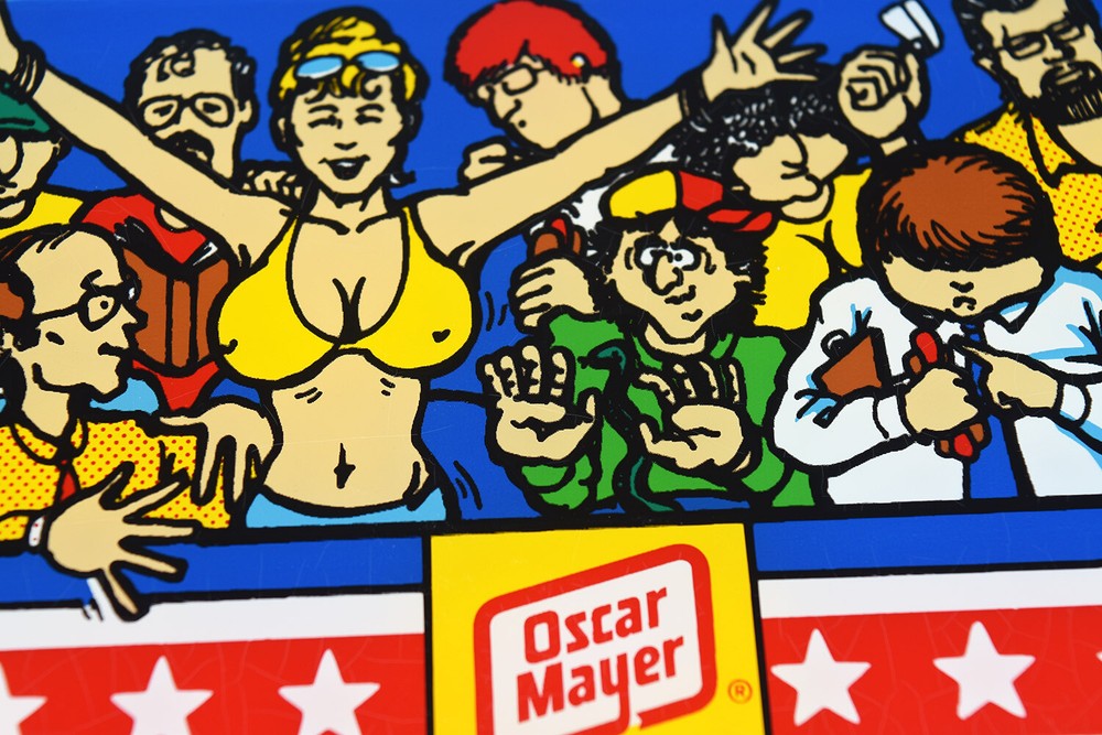 SLUGFEST bleacher plastic Screen Printed - PA EXCLUSIVE!