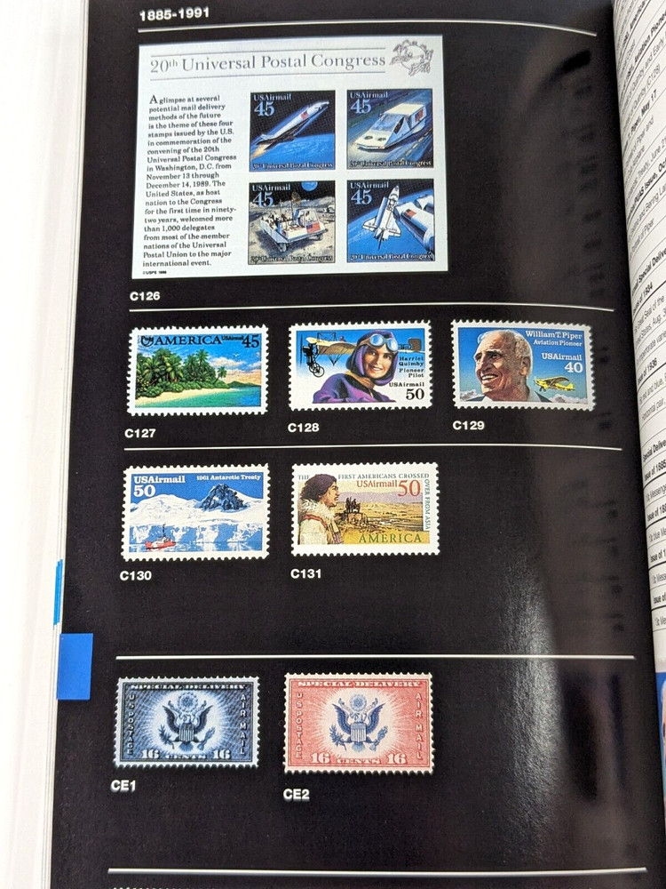 The Postal Service Guide to US Stamps 22nd Edition 1996 Stamp Values Guide Book