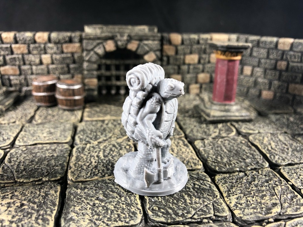 Turdle Explorers - 3D Printed 28mm miniatures