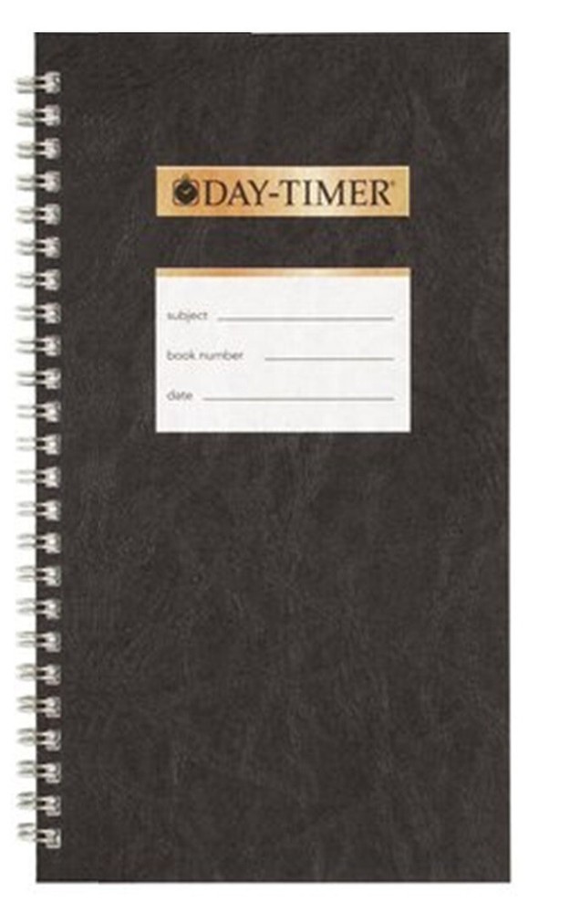 Day-Timer Pocket Notes, Refill# 98180, Index Pg,  Subject per Pg 3-1/2" x 6-1/2"