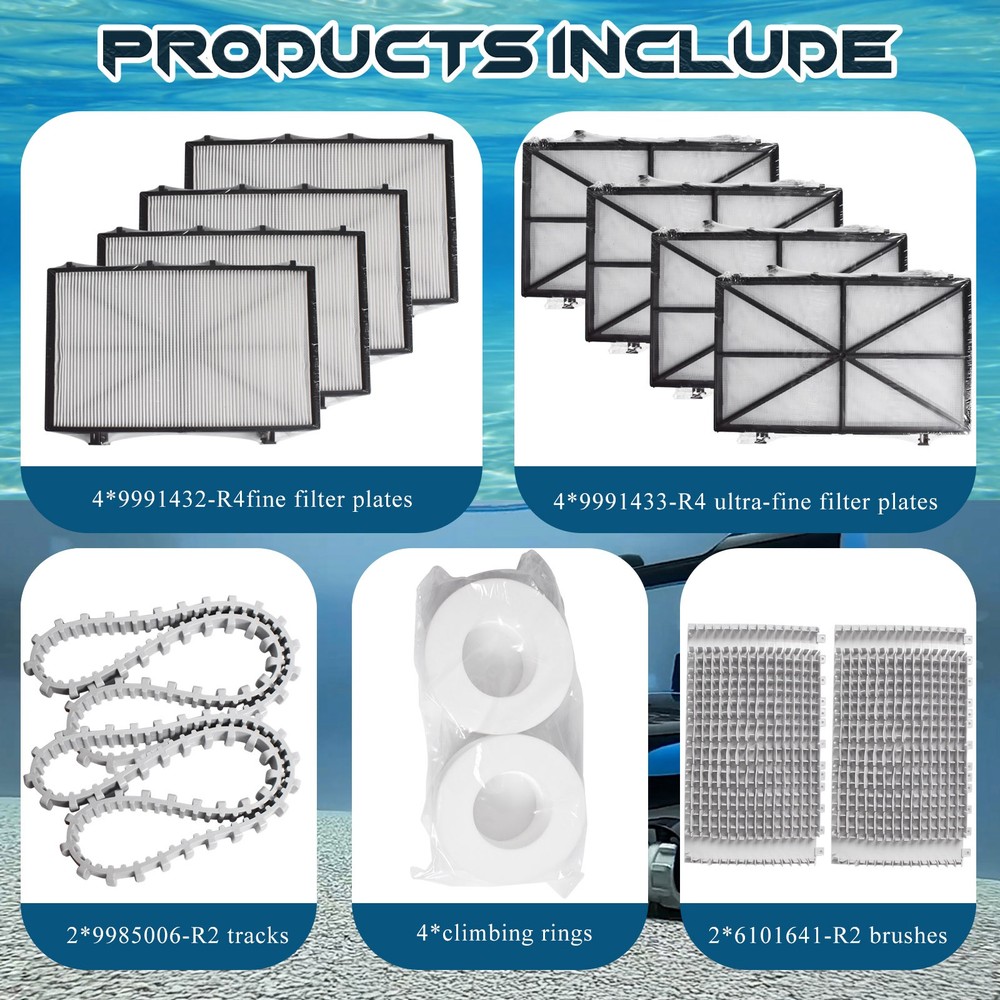 For Maytronics Dolphin Nautilus CC Plus Robotic Pool Cleaner Tune Up Rebuild Kit