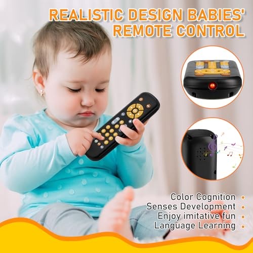 Baby Toy Remote Control with Lights