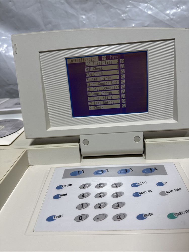 Shimadzu UV-1601 UV-visible Spectrophotometer TESTS PASS