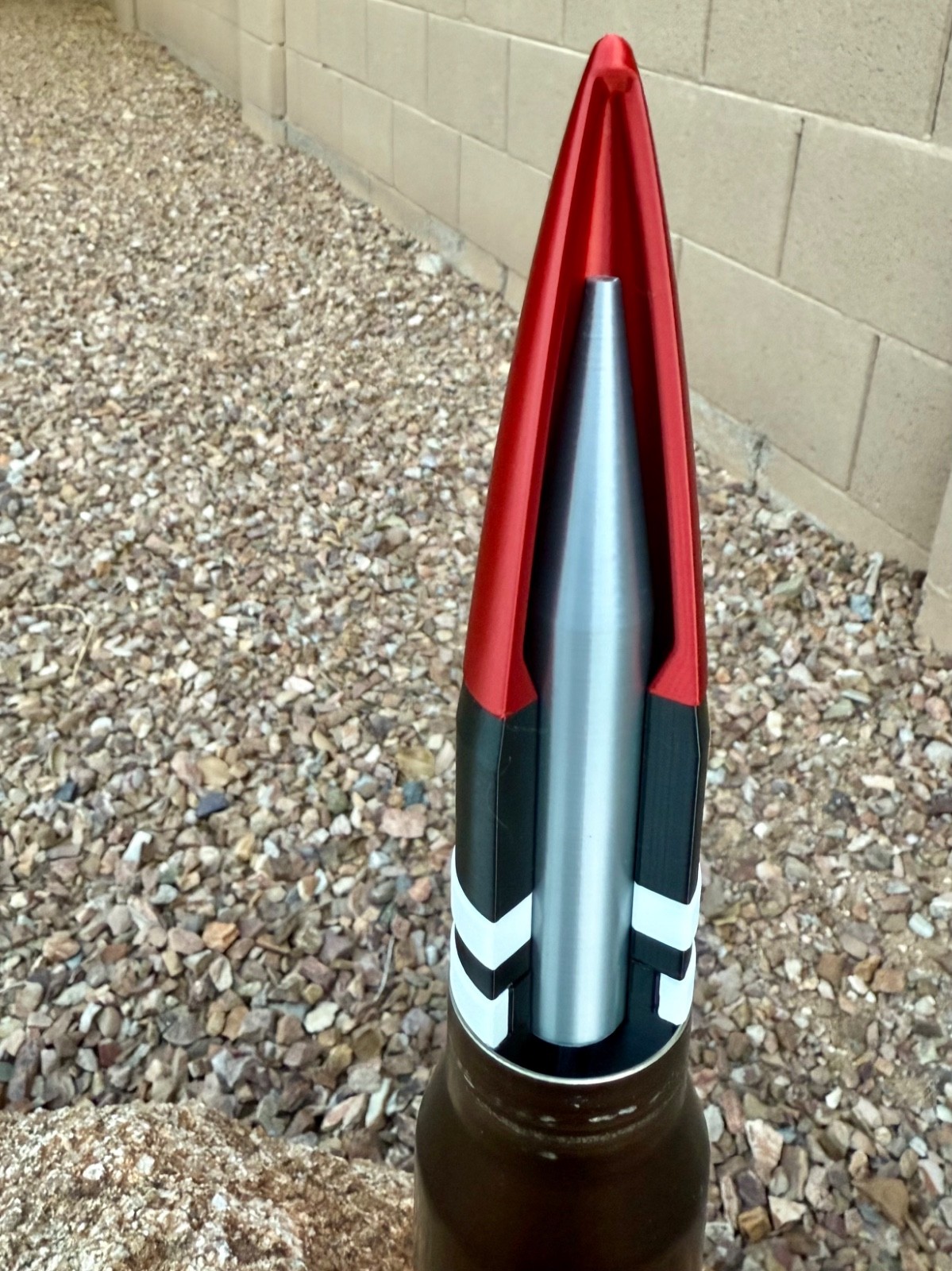 REPLICA PGU-14b A-10 Warthog 30mm PROJECTILE, with REPLICA uranium penetrator.