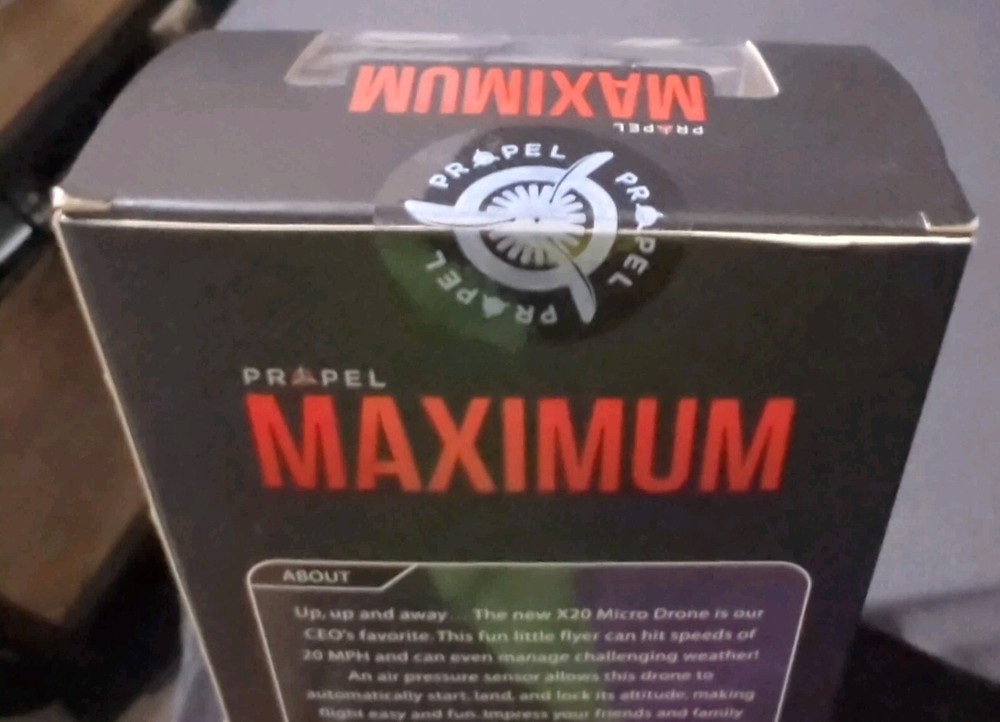 Propel Maximum X20 Micro Drone Wireless Quadrocopter - NIB
