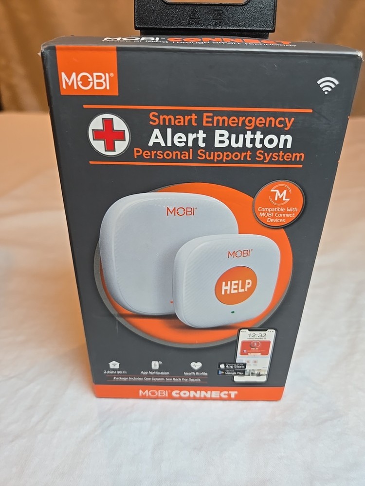 MOBI Smart Emergency Alert Button Personal Support System New 70278