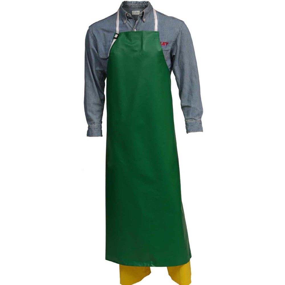 Tingley A41008 SafetyFlex Apron PVC/Polyester 38" x 48" Green Medium