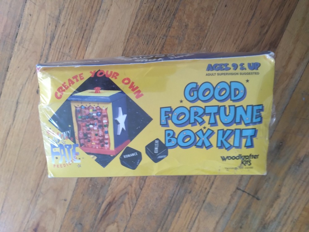 Vintage Create Your Own Good Fortune Box