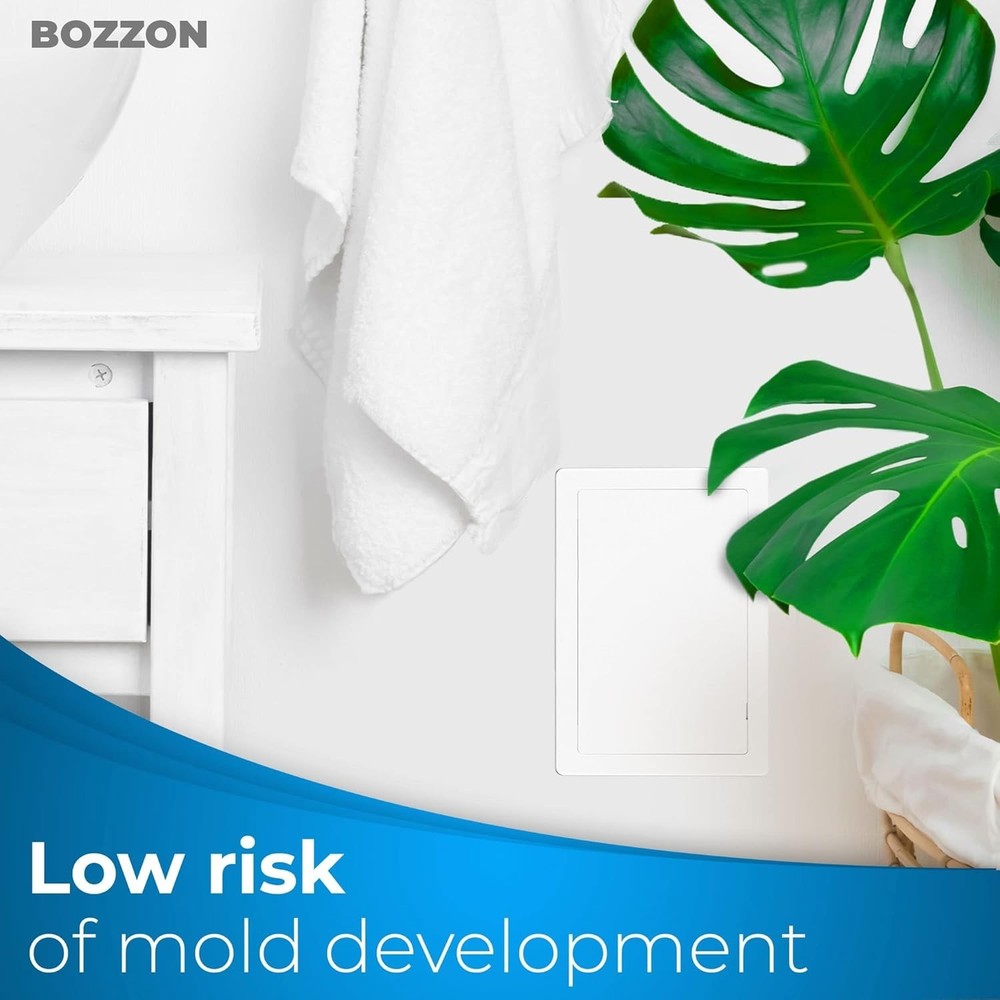 Modern 6 x 9 Inch Plastic Drywall Access Panel - Impact-Resistant & Convenient