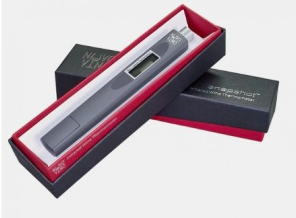 Infrared sommelier wine Thermometer, retractable sensor with doors, NEW