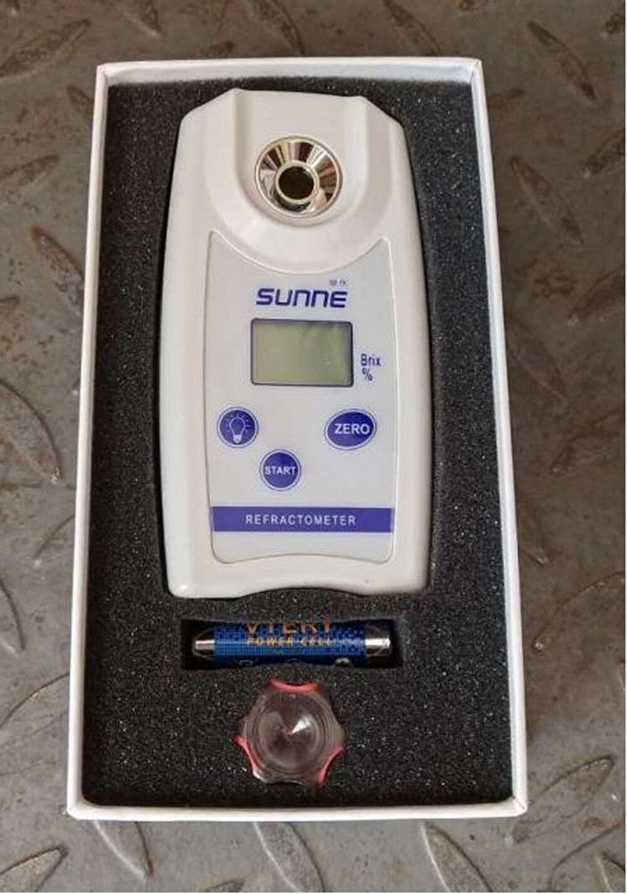Digital Portable Fruit Sugar Meter Sweetness Refractometer Fruit Sugar Tester